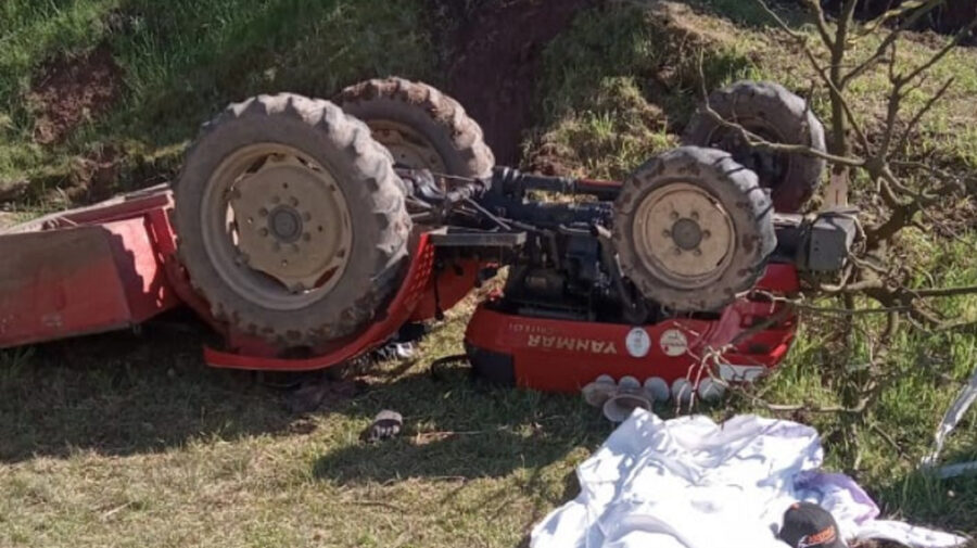 Agricultor morre esmagado por trator em Farroupilha na Serra Gaúcha