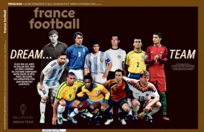 Revista elege os 10 maiores jogadores de futebol da história