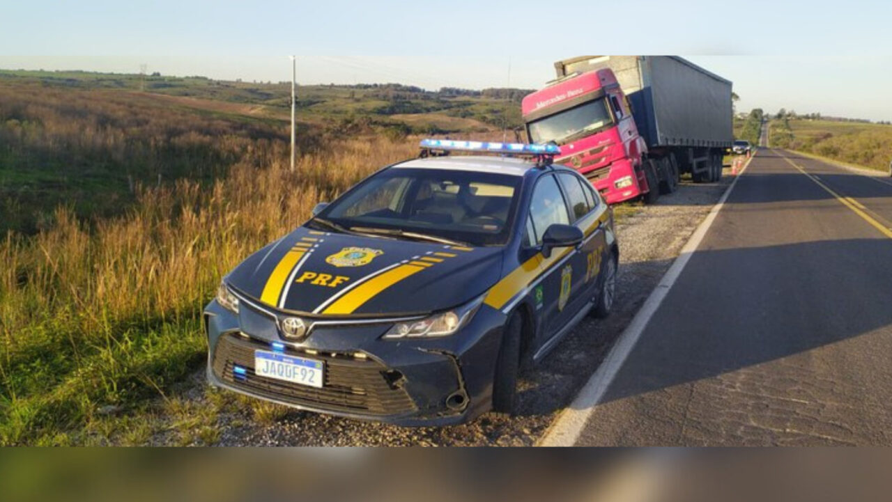 Polícia Prende Caminhoneiro Embriagado Em Bagé